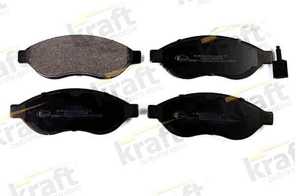 Diskinių stabdžių trinkelių rinkinys KRAFT AUTOMOTIVE 6003423