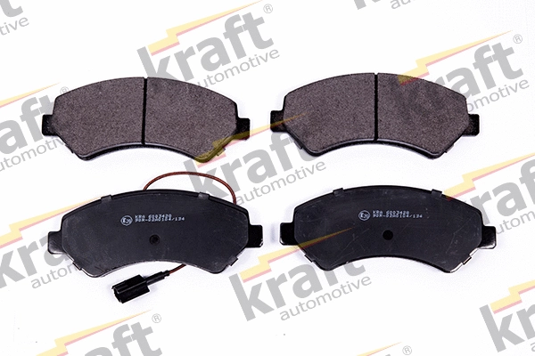 Diskinių stabdžių trinkelių rinkinys KRAFT AUTOMOTIVE 6003428