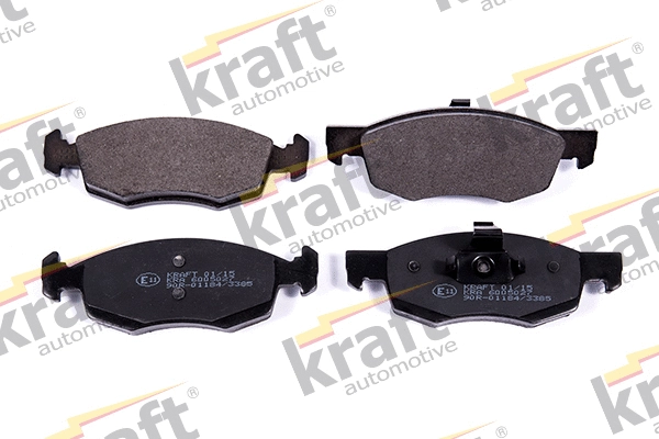 Diskinių stabdžių trinkelių rinkinys KRAFT AUTOMOTIVE 6005027