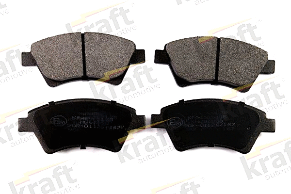 Diskinių stabdžių trinkelių rinkinys KRAFT AUTOMOTIVE 6005135