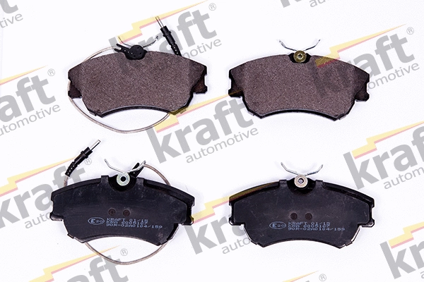 Diskinių stabdžių trinkelių rinkinys KRAFT AUTOMOTIVE 6005167