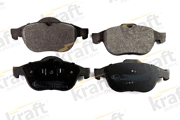Diskinių stabdžių trinkelių rinkinys KRAFT AUTOMOTIVE 6005280