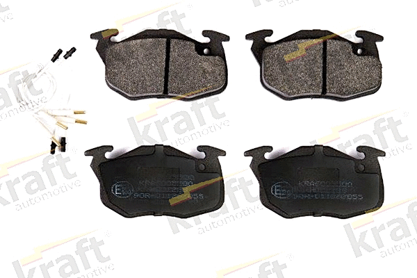 Diskinių stabdžių trinkelių rinkinys KRAFT AUTOMOTIVE 6005500