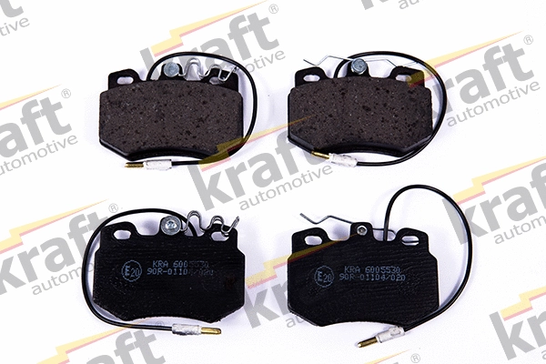 Diskinių stabdžių trinkelių rinkinys KRAFT AUTOMOTIVE 6005530