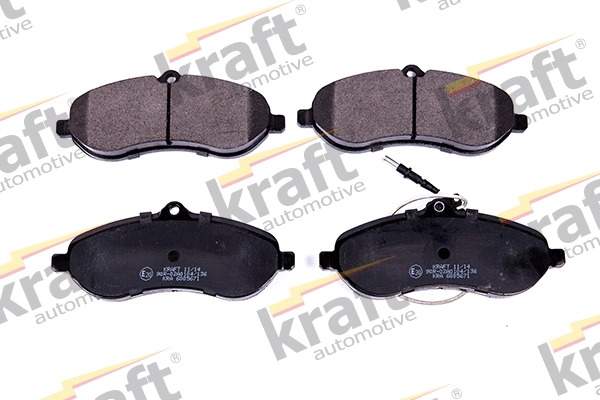 Diskinių stabdžių trinkelių rinkinys KRAFT AUTOMOTIVE 6005671
