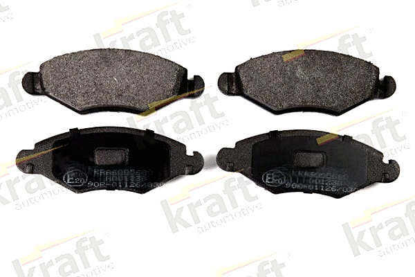 Diskinių stabdžių trinkelių rinkinys KRAFT AUTOMOTIVE 6005680