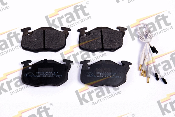 Diskinių stabdžių trinkelių rinkinys KRAFT AUTOMOTIVE 6006010