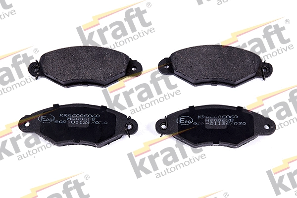 Diskinių stabdžių trinkelių rinkinys KRAFT AUTOMOTIVE 6006060