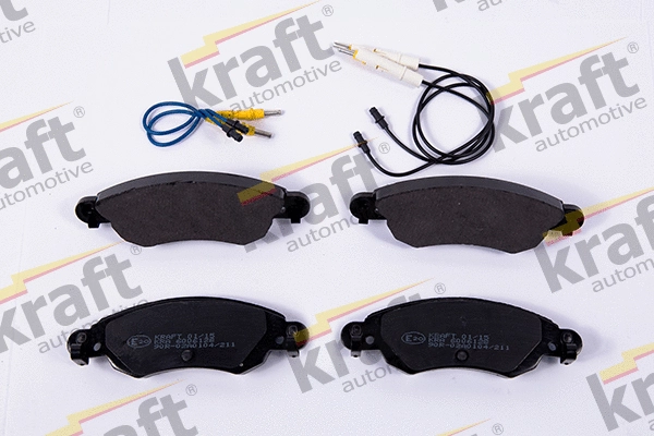 Diskinių stabdžių trinkelių rinkinys KRAFT AUTOMOTIVE 6006128