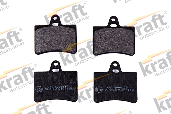Diskinių stabdžių trinkelių rinkinys KRAFT AUTOMOTIVE 6006135