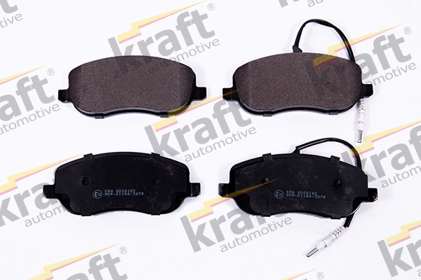 Diskinių stabdžių trinkelių rinkinys KRAFT AUTOMOTIVE 6006160