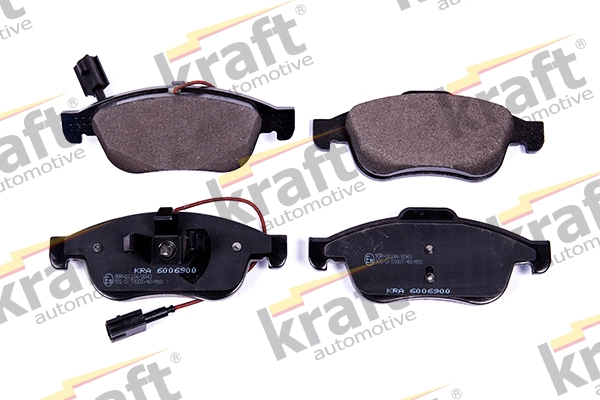 Diskinių stabdžių trinkelių rinkinys KRAFT AUTOMOTIVE 6006900