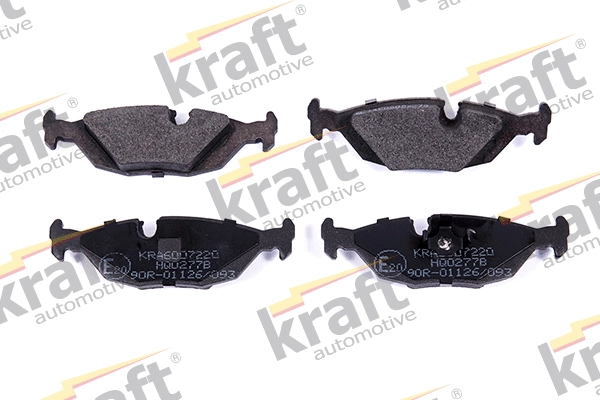 Diskinių stabdžių trinkelių rinkinys KRAFT AUTOMOTIVE 6007220