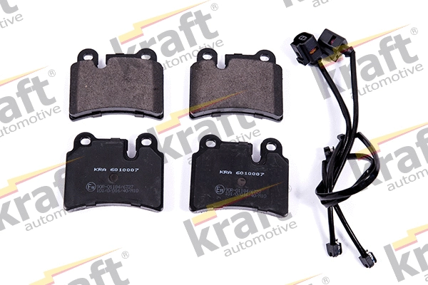 Diskinių stabdžių trinkelių rinkinys KRAFT AUTOMOTIVE 6010007