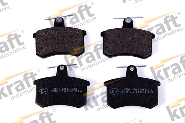 Diskinių stabdžių trinkelių rinkinys KRAFT AUTOMOTIVE 6010030