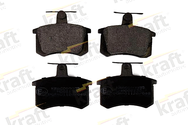 Diskinių stabdžių trinkelių rinkinys KRAFT AUTOMOTIVE 6010035