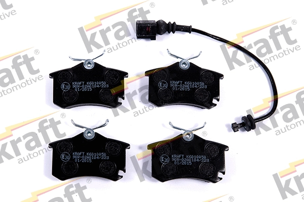 Diskinių stabdžių trinkelių rinkinys KRAFT AUTOMOTIVE 6010050