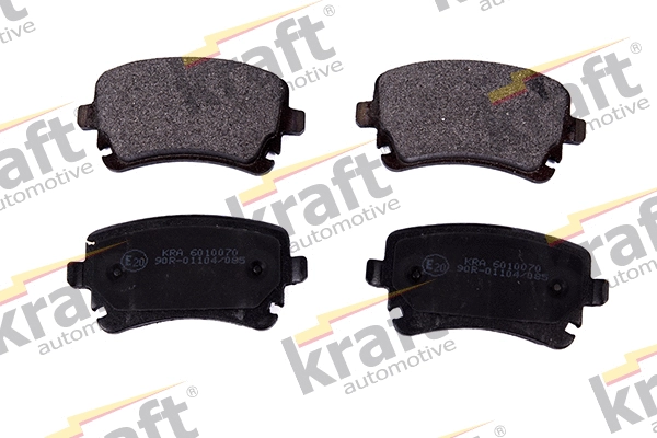 Diskinių stabdžių trinkelių rinkinys KRAFT AUTOMOTIVE 6010070