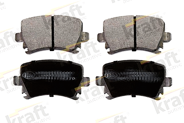 Diskinių stabdžių trinkelių rinkinys KRAFT AUTOMOTIVE 6010090