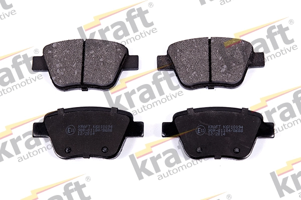Diskinių stabdžių trinkelių rinkinys KRAFT AUTOMOTIVE 6010094