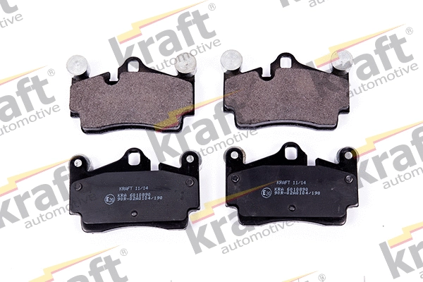 Diskinių stabdžių trinkelių rinkinys KRAFT AUTOMOTIVE 6010890