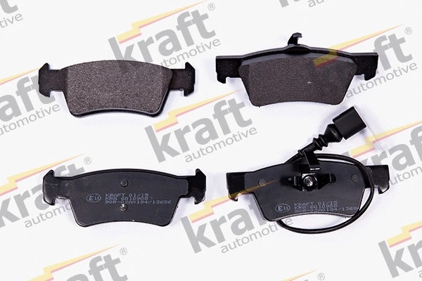 Diskinių stabdžių trinkelių rinkinys KRAFT AUTOMOTIVE 6010908