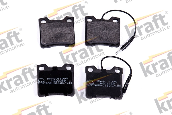 Diskinių stabdžių trinkelių rinkinys KRAFT AUTOMOTIVE 6011095