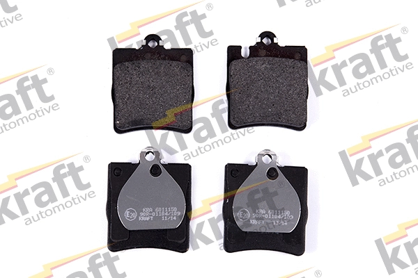 Diskinių stabdžių trinkelių rinkinys KRAFT AUTOMOTIVE 6011150