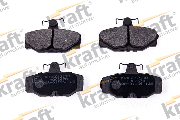 Diskinių stabdžių trinkelių rinkinys KRAFT AUTOMOTIVE 6012130