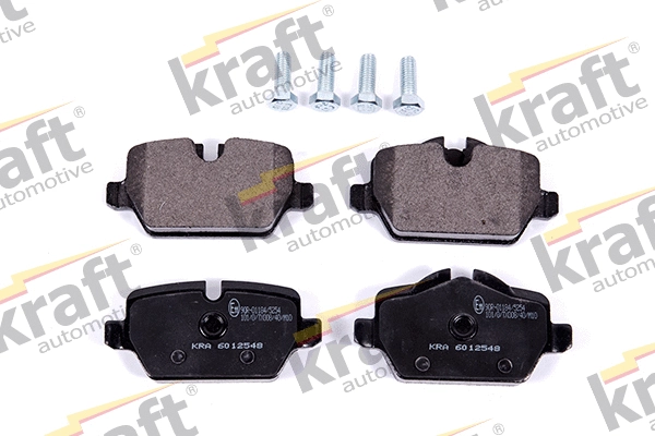 Diskinių stabdžių trinkelių rinkinys KRAFT AUTOMOTIVE 6012548