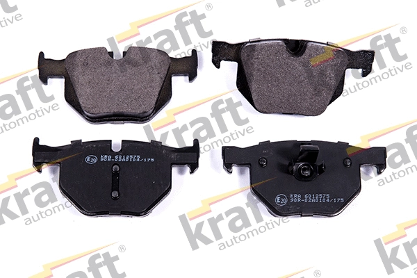 Diskinių stabdžių trinkelių rinkinys KRAFT AUTOMOTIVE 6012575