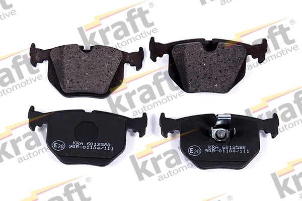 Diskinių stabdžių trinkelių rinkinys KRAFT AUTOMOTIVE 6012580
