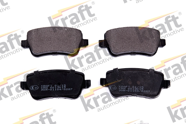 Diskinių stabdžių trinkelių rinkinys KRAFT AUTOMOTIVE 6013015