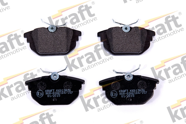 Diskinių stabdžių trinkelių rinkinys KRAFT AUTOMOTIVE 6013020