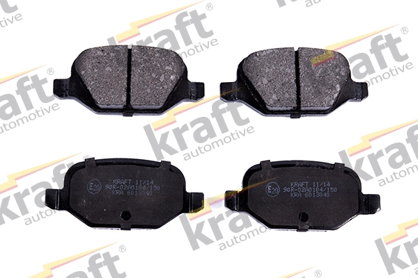 Diskinių stabdžių trinkelių rinkinys KRAFT AUTOMOTIVE 6013040