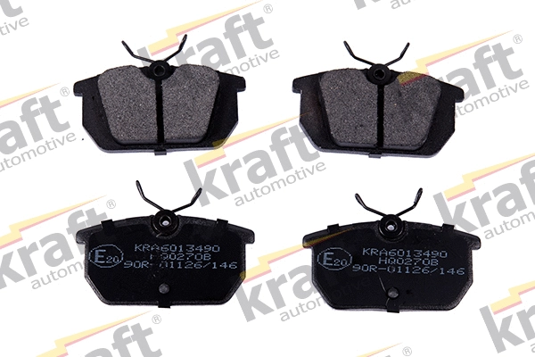 Diskinių stabdžių trinkelių rinkinys KRAFT AUTOMOTIVE 6013490
