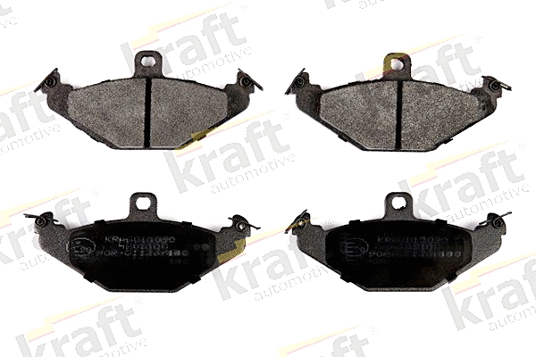 Diskinių stabdžių trinkelių rinkinys KRAFT AUTOMOTIVE 6015090