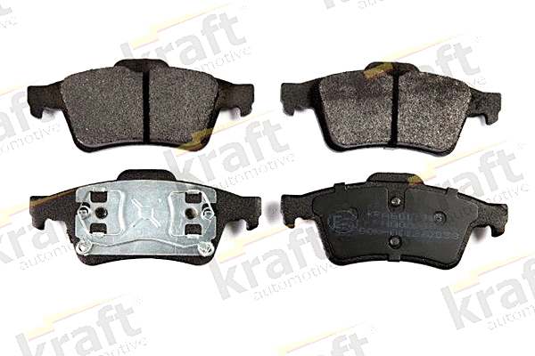 Diskinių stabdžių trinkelių rinkinys KRAFT AUTOMOTIVE 6015105