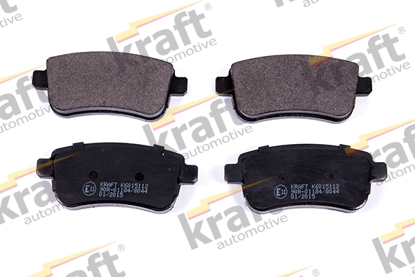 Diskinių stabdžių trinkelių rinkinys KRAFT AUTOMOTIVE 6015112