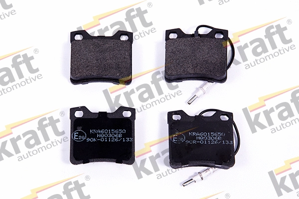 Diskinių stabdžių trinkelių rinkinys KRAFT AUTOMOTIVE 6015650