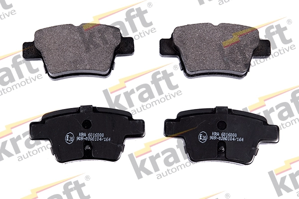 Diskinių stabdžių trinkelių rinkinys KRAFT AUTOMOTIVE 6016000