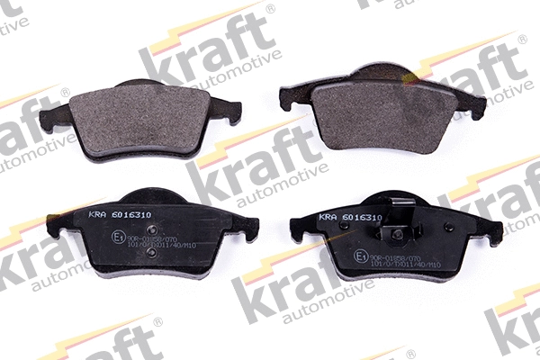 Diskinių stabdžių trinkelių rinkinys KRAFT AUTOMOTIVE 6016310
