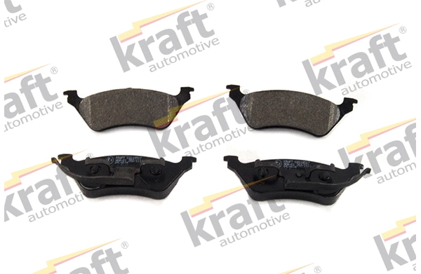 Diskinių stabdžių trinkelių rinkinys KRAFT AUTOMOTIVE 6018517