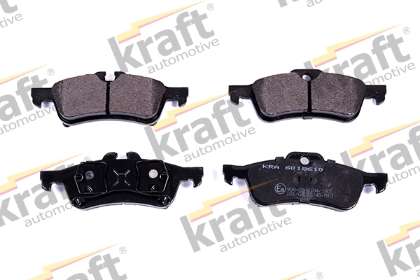 Diskinių stabdžių trinkelių rinkinys KRAFT AUTOMOTIVE 6018610