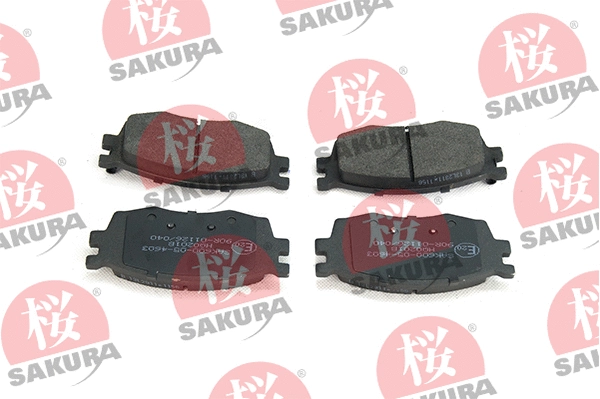 Diskinių stabdžių trinkelių rinkinys SAKURA 600-05-4603