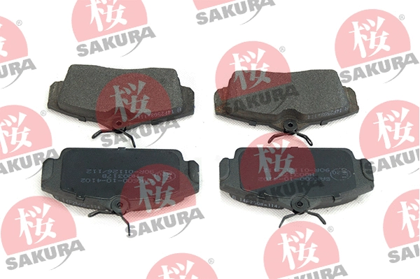 Diskinių stabdžių trinkelių rinkinys SAKURA 600-10-4102