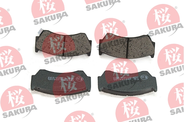 Diskinių stabdžių trinkelių rinkinys SAKURA 600-10-4185