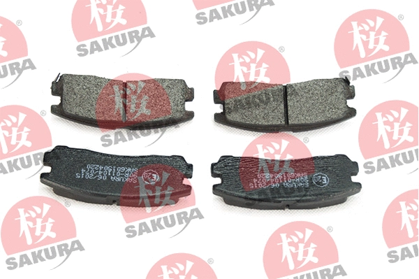 Diskinių stabdžių trinkelių rinkinys SAKURA 601-50-4220