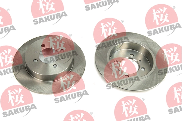 Stabdžių diskas SAKURA 605-10-4080