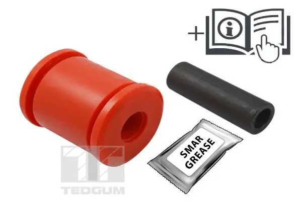 Lakštinės lingės tvirtinimas TEDGUM 00218102